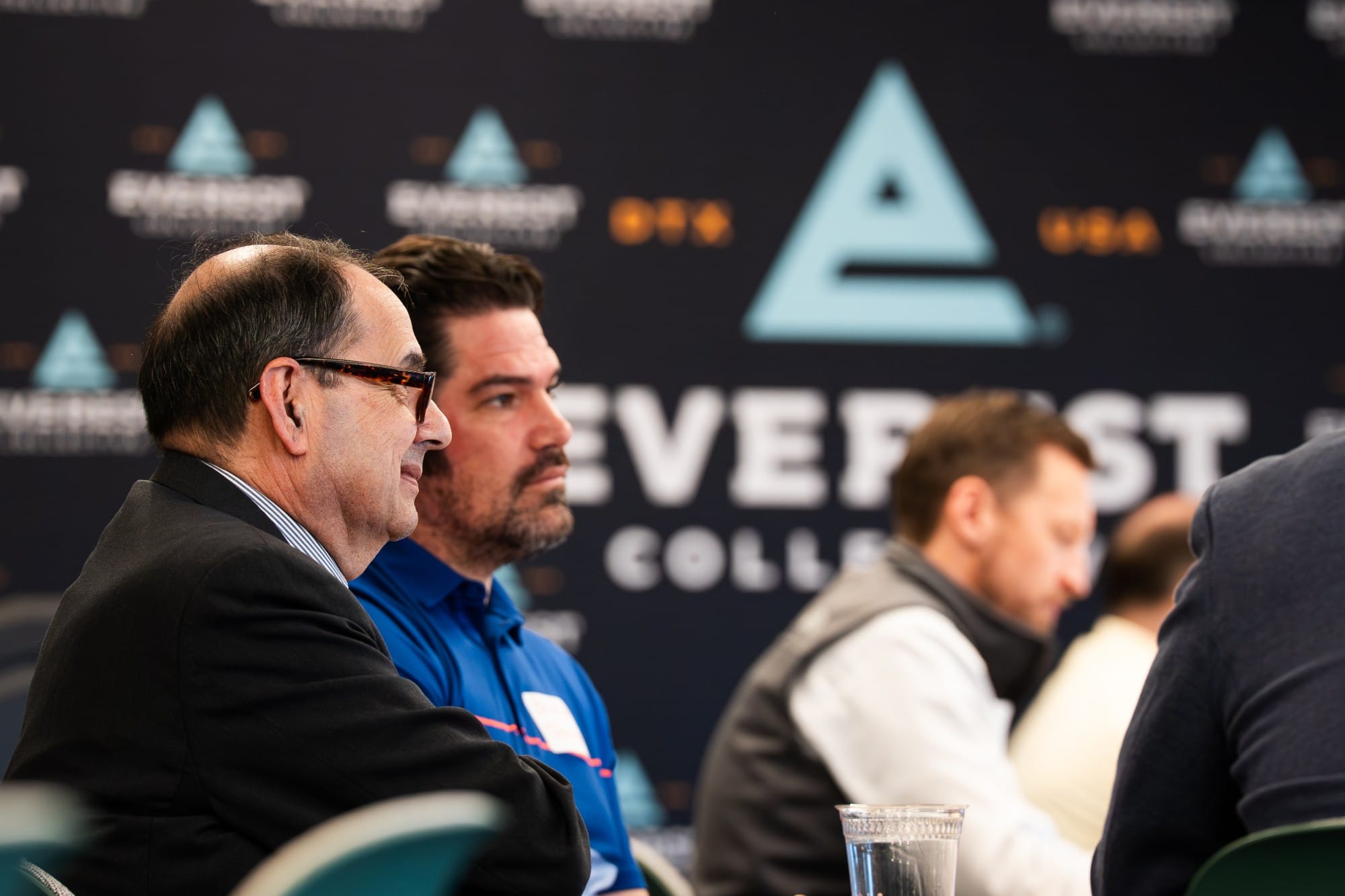 Leaders listening during a Collective session